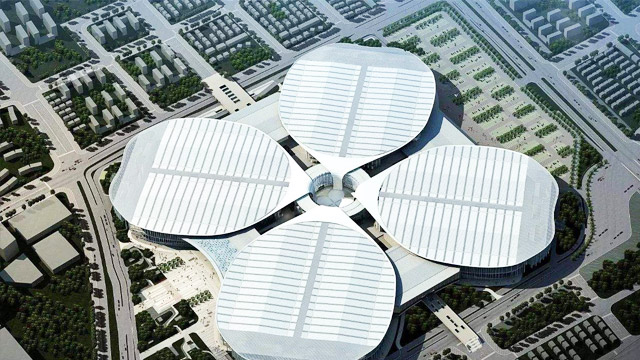 上海虹橋國(guó)家會(huì)展中心矩陣式減振器MT型案例！